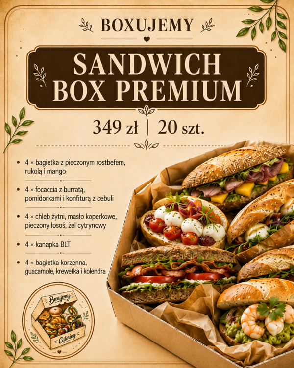 Sandwich premium box