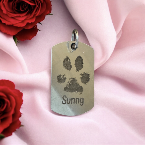 Schlüsselanhänger Hundepfote