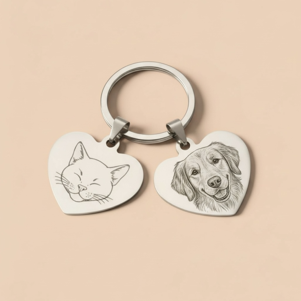 Herzanhänger mit Wunschgravur