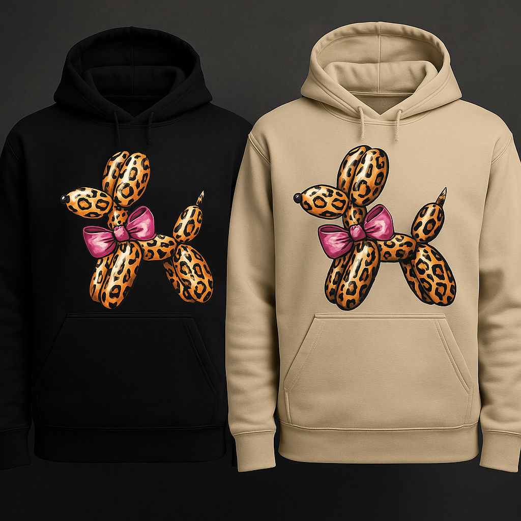Hoodie-"Leo Ballon Dog"