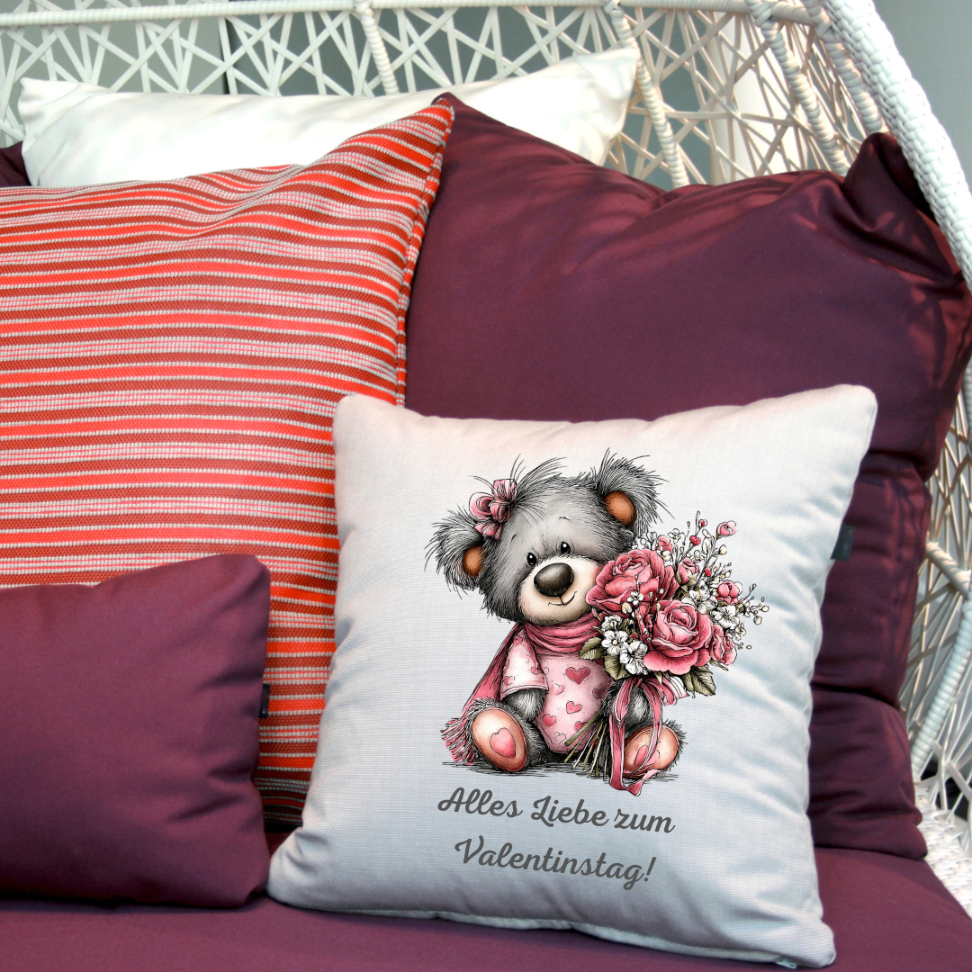 Kopfkissen Valentinstag"Alles Liebe zum Valentinstag"