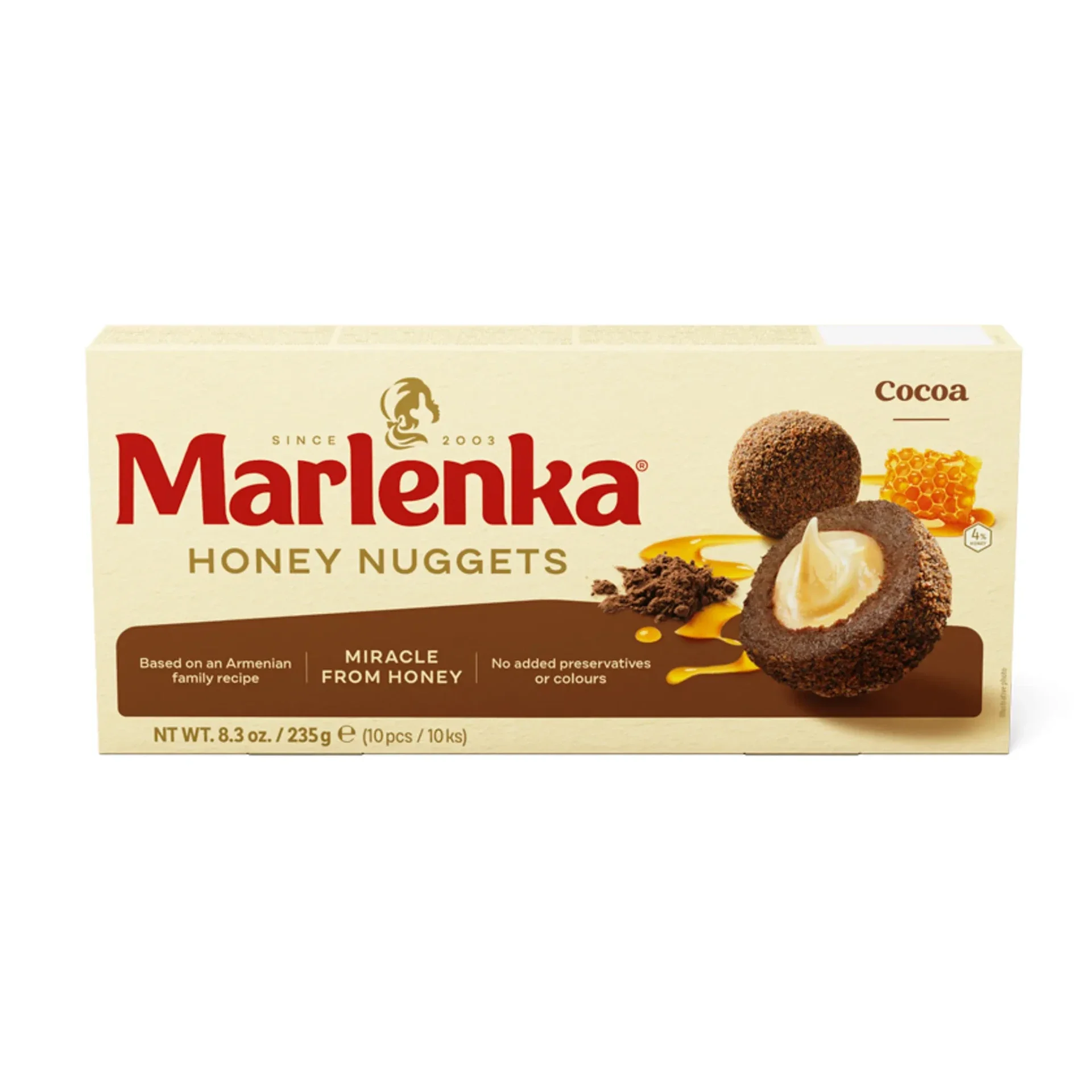 MARLENKA® nuggets cocoa (12 x 235 g)