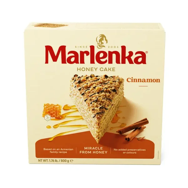 MARLENKA® Honingtaart kaneel  (6 x 800 g)