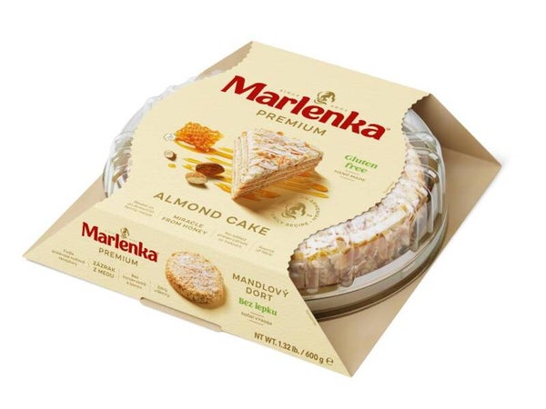 MARLENKA® Honingtaart Almond gluten free  (6 x 600 g)