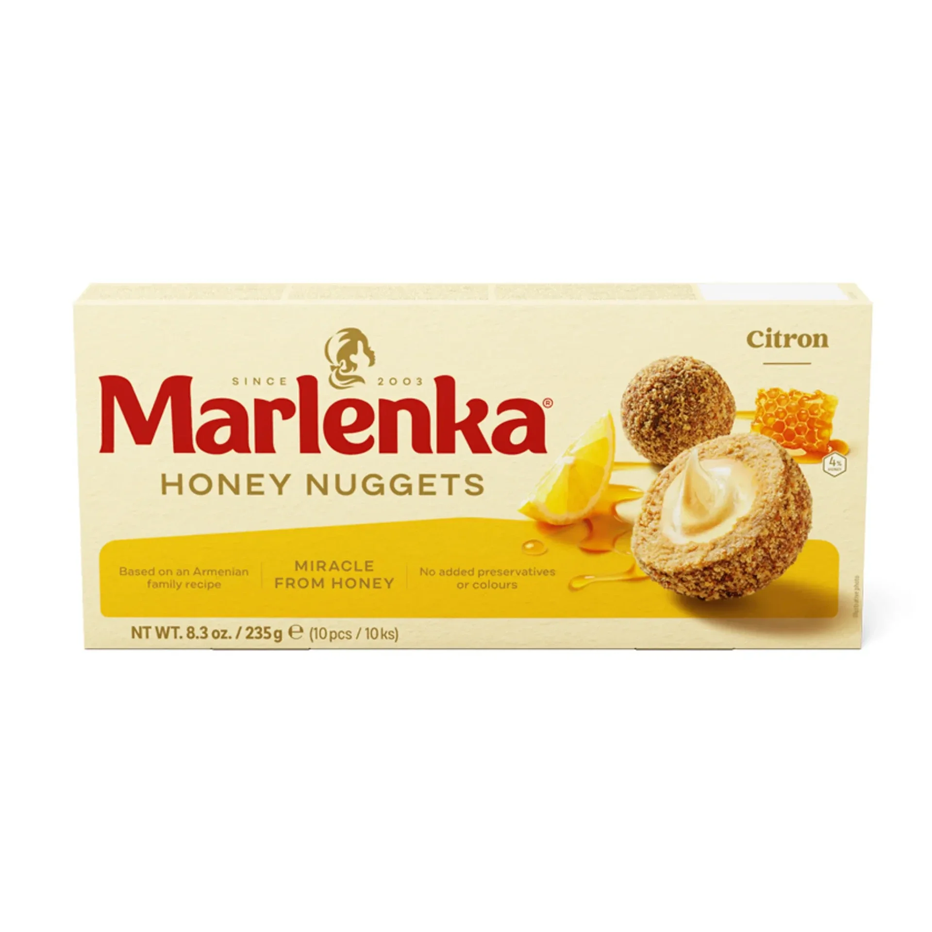 MARLENKA® nuggets lemon (12 x 235 g)