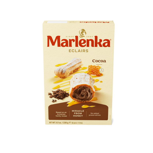 MARLENKA® eclairs with cocoa (6 x 250 g)
