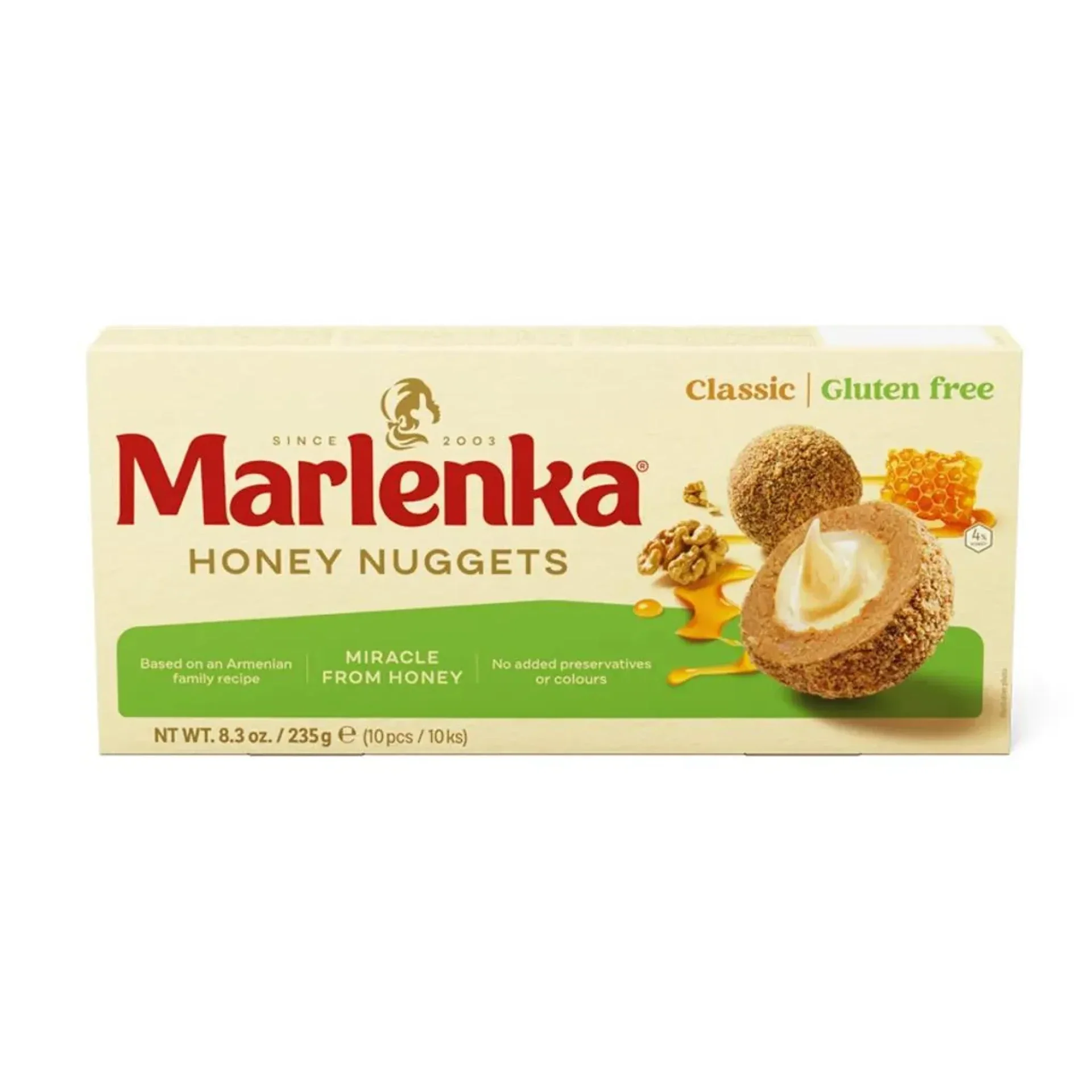MARLENKA® nuggets gluten free (12 x 235 g)