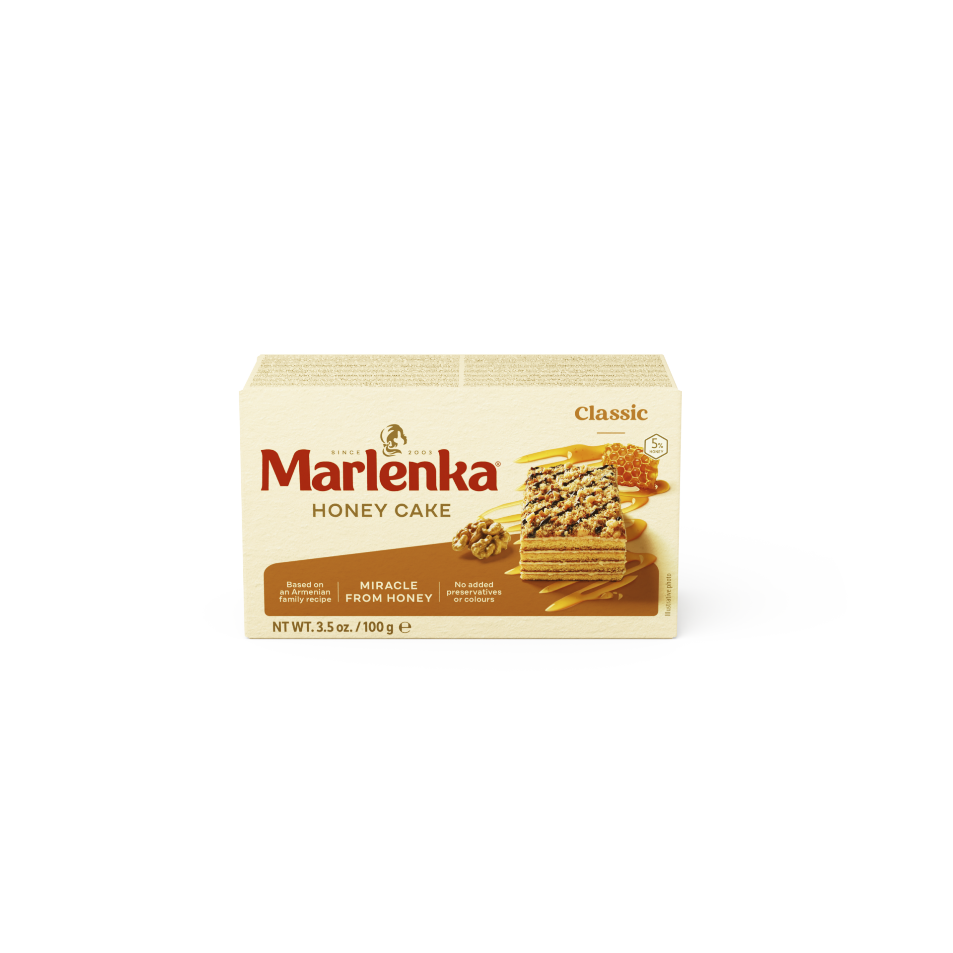 MARLENKA® honey cake classic (16 x 100 g)