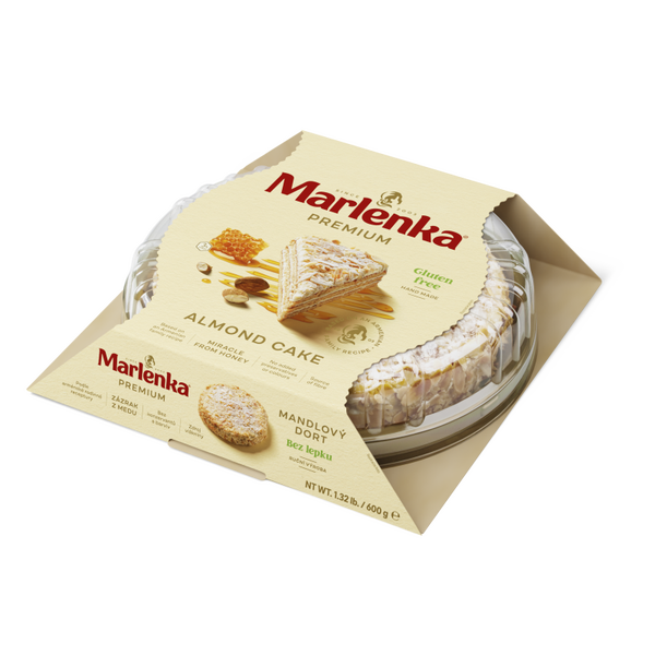 Honingtaart Almond gluten free  (6 x 600 g)