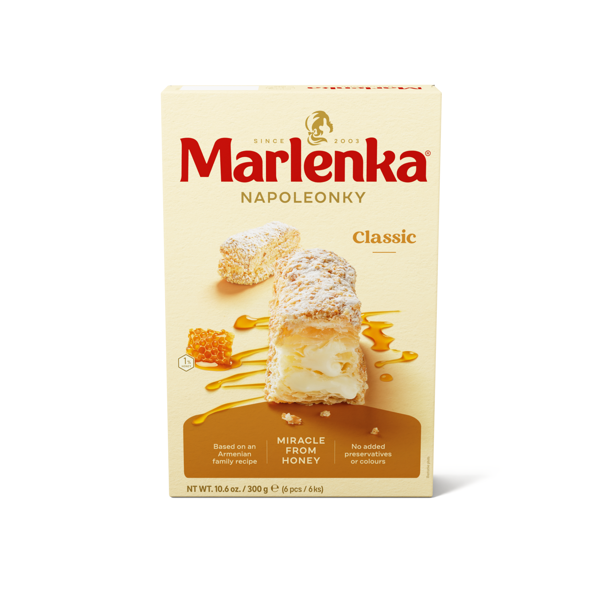 MARLENKA® napoleonky (6 x 300 g)
