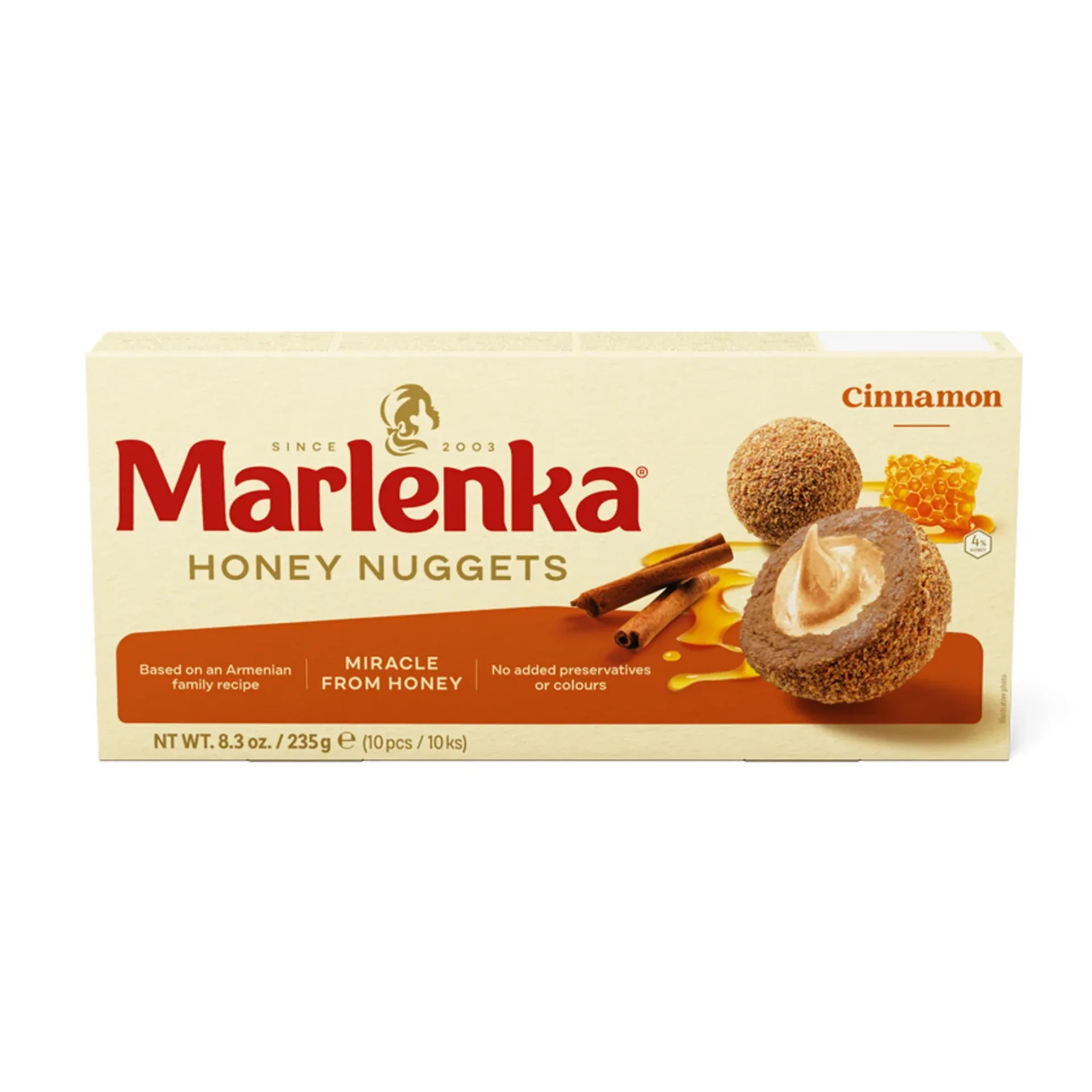 MARLENKA® nuggets cinnamon (12 x 235 g)