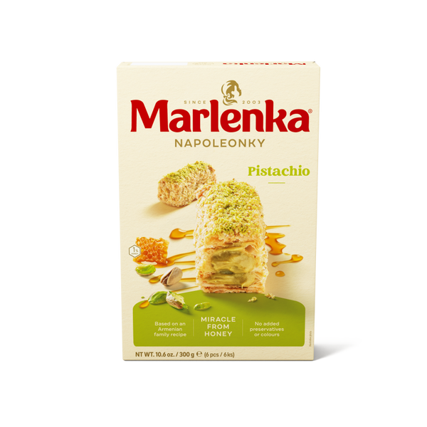 Napoleonky with pistachio cream ( 6 x 300g)