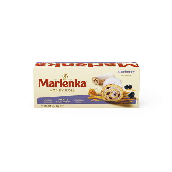 Rol wit bluberries (6 x 300 g)
