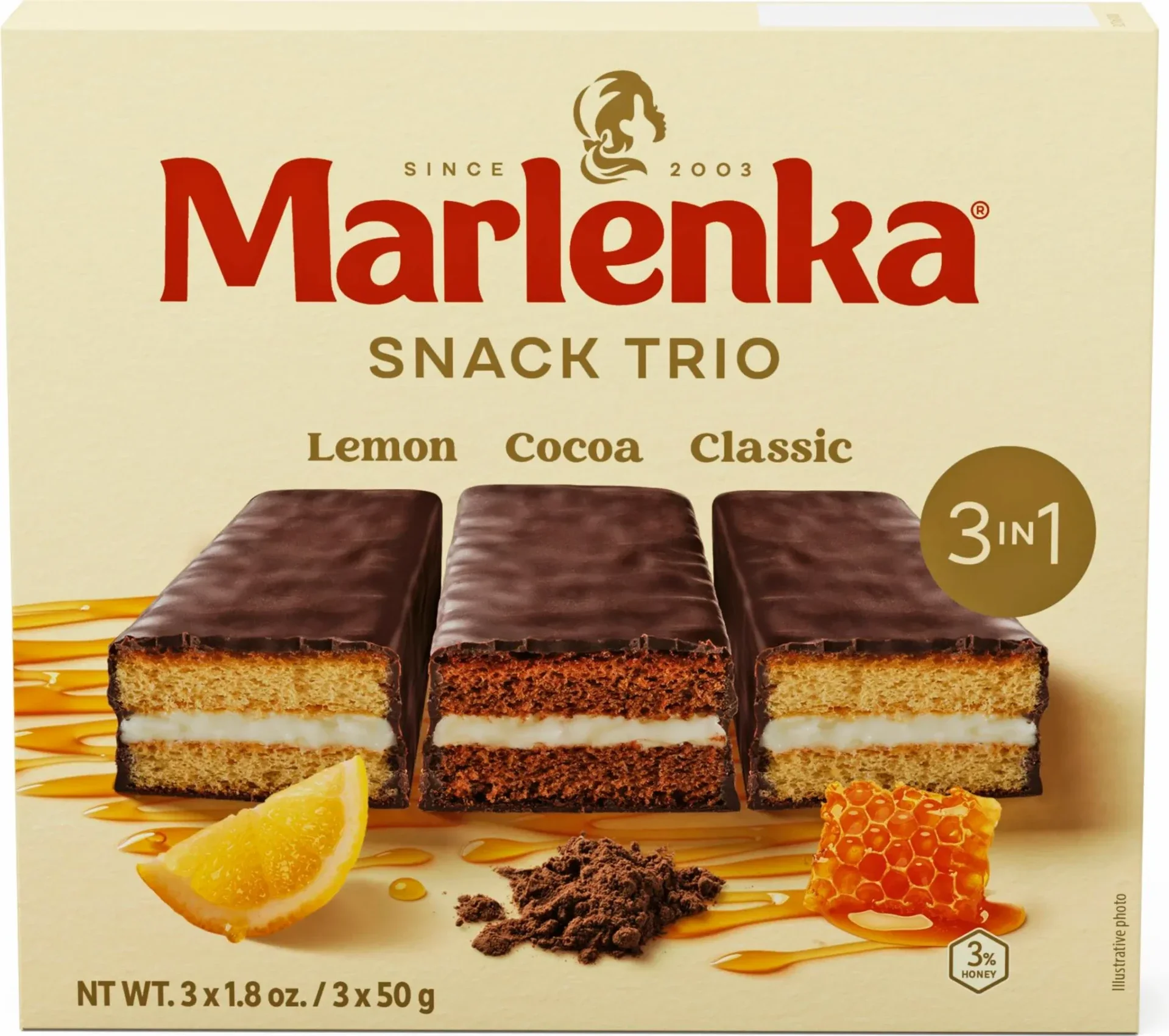 MARLENKA® snack trio