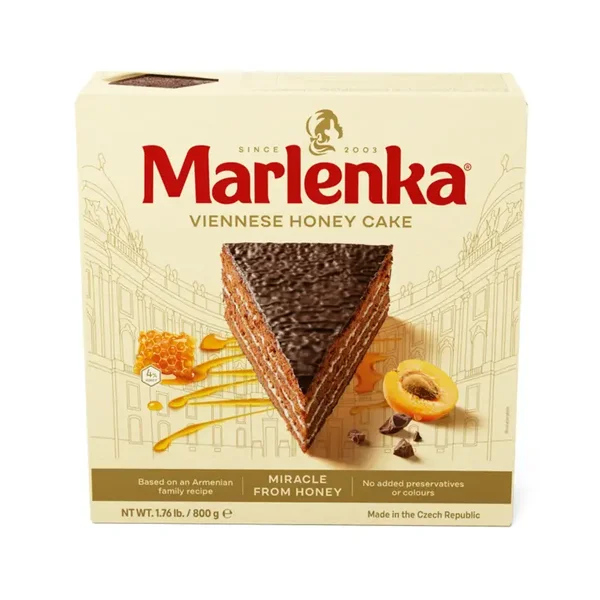 MARLENKA® Honingtaart Viennese  (6 x 800 g)