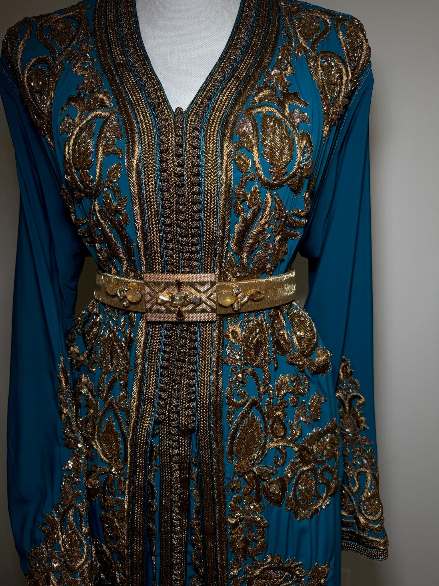 Caftan Royal Bleu
