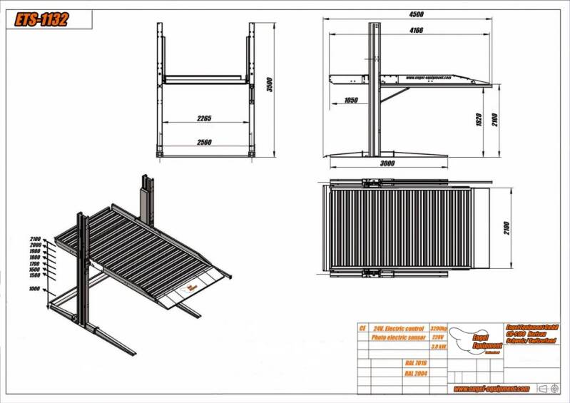 Engellift ETS-1132 Zeichnung 