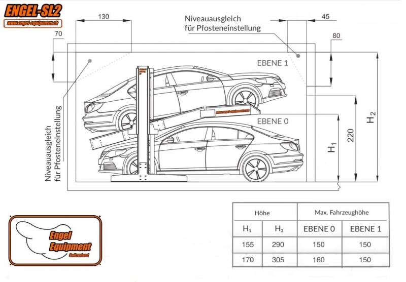 Engellift ENGEL-SL2 Zeichnung