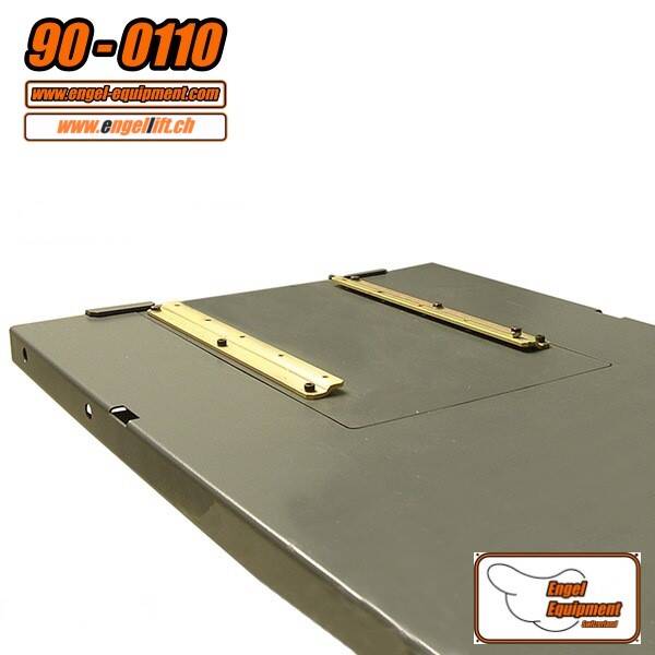 Engellift Schnellwechselschienen auf Plattform 