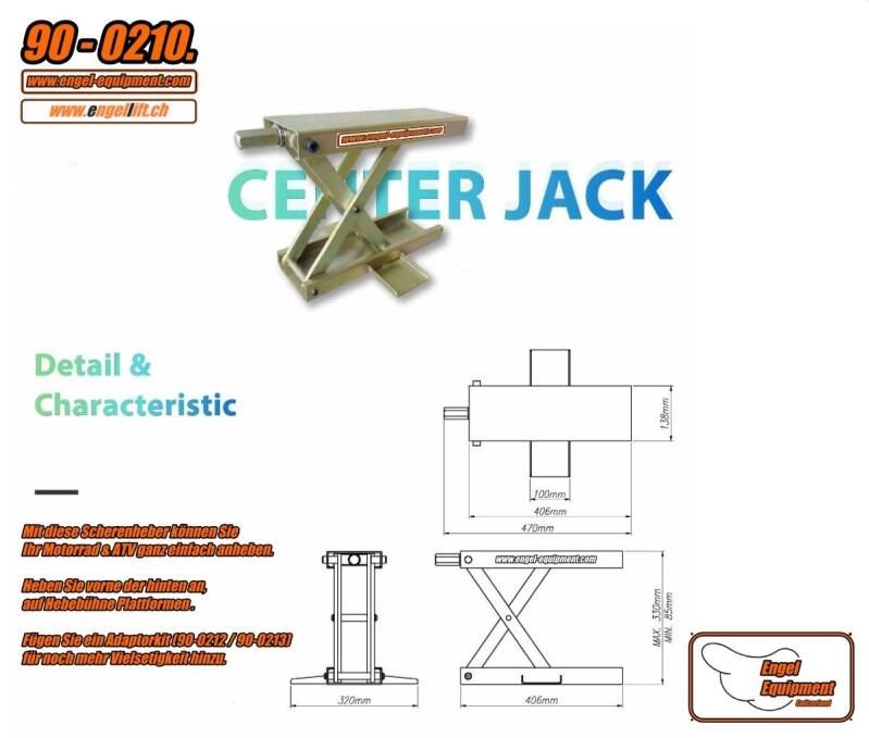 Engellift 90-0210 der Zentralheber !