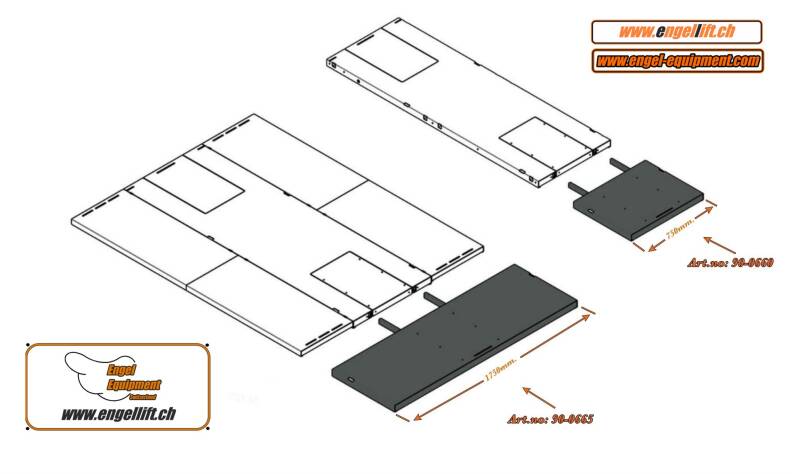 Engellift 90-0660+90-0665 in Vergleich