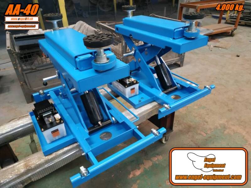 AA-40 : CRIC DE L'ESSIEU, CRIC DE LA FOSSE, -4.000KG