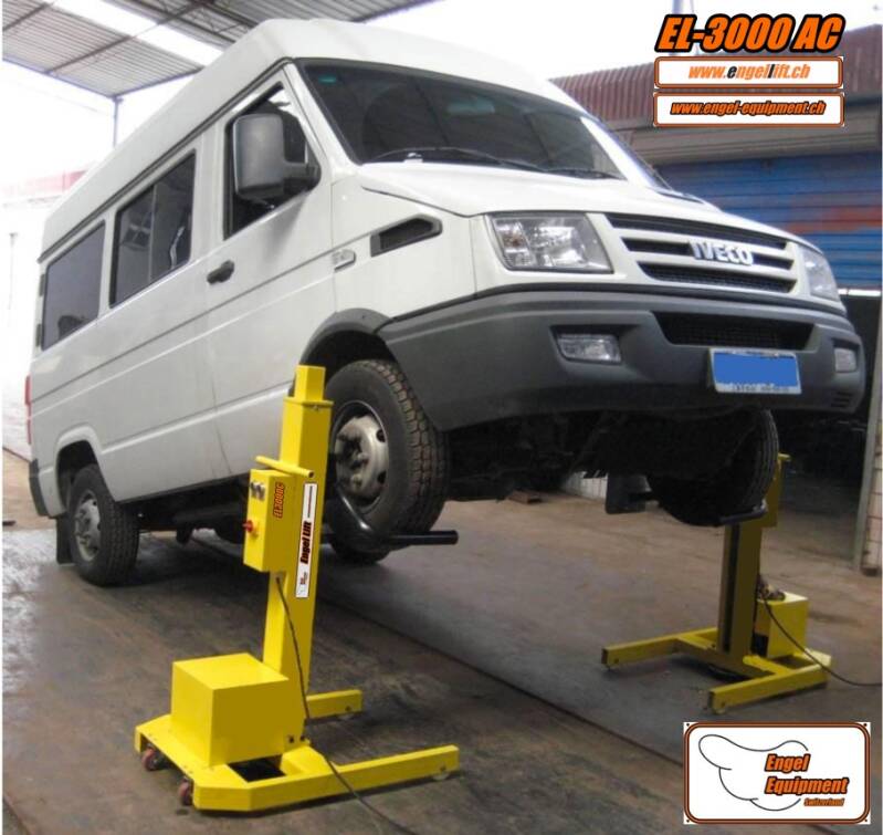 Engellift EL-3000 AC Mobile Einsäule Hebebühne 
