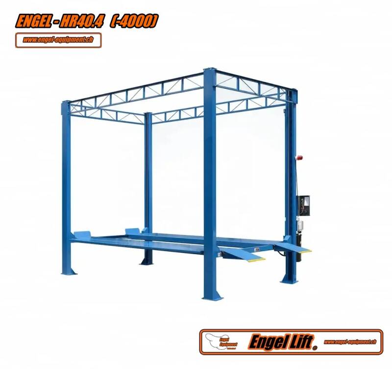 ENGEL-HR40.4;  4-SÄULEN HOCHHUB PARK & TRANSPORT HEBEBÜHNE (4.000KG.)