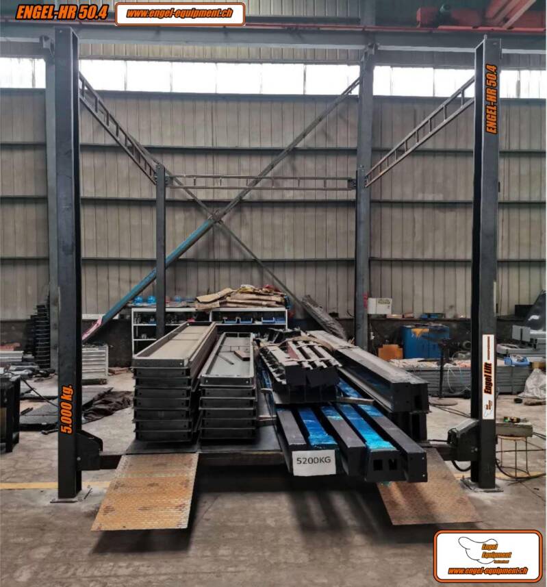 ENGEL-HR50.4; ASCENSEUR DE PARC ET DE TRANSPORT À 4 COLONNES (5 000 KG.) (1)