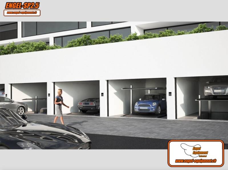 ENGEL-SP2.5;  4-SÄULEN PARKHEBEBÜHNE (5.000KG.), -3