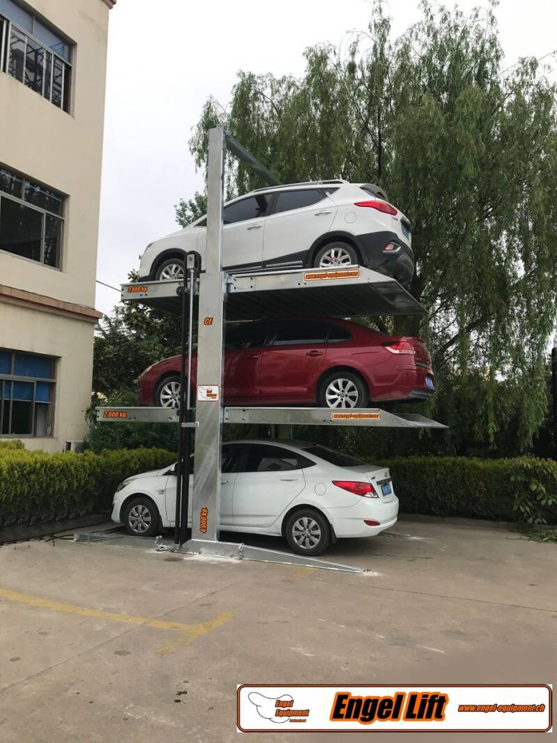 Engel-TT2.0 élèvateur de parking à 2 pour 3 véhicules collones