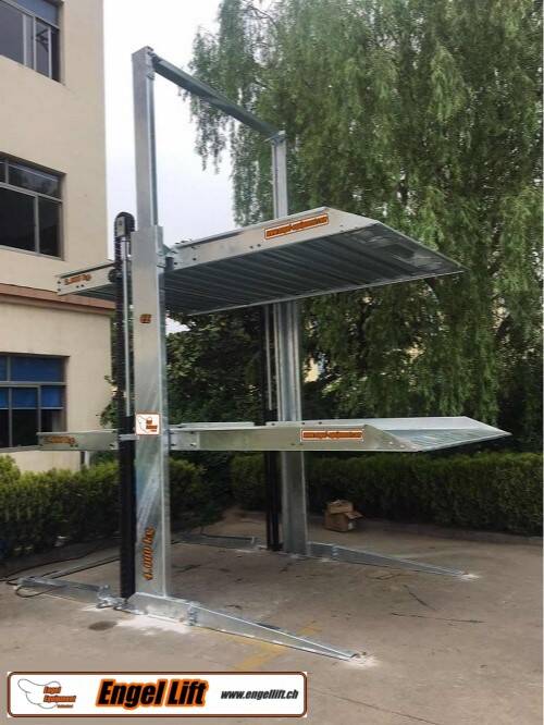 Engel-TT2.0  ÉLÉVATEUR DE PARKING À 2 COLONNES POUR 3 VÉHICULES (4)