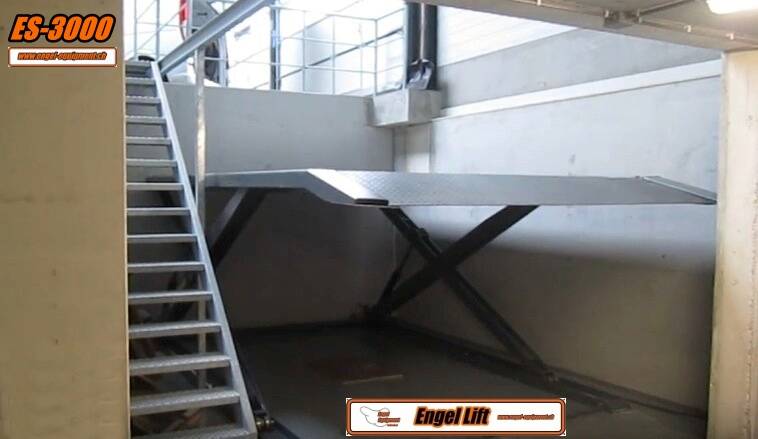 ES-3000 : ÉLÉVATEUR À CISEAUX POUR PARKING ÉLÉVATEUR À HAUTE LEVÉE POUR TRANSPORT (3)