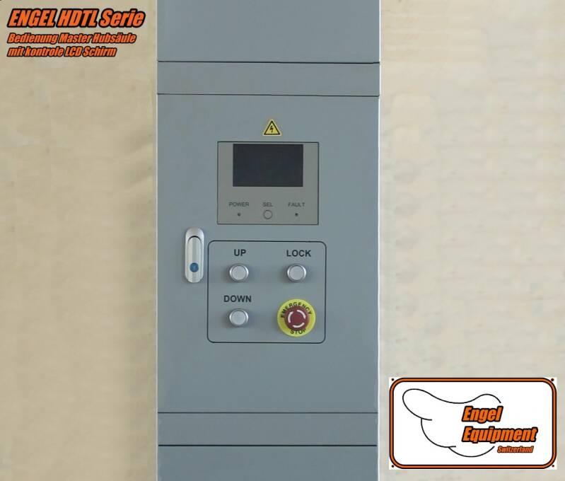 ENGEL HDTL Serie Master Hubsäule Bedienung