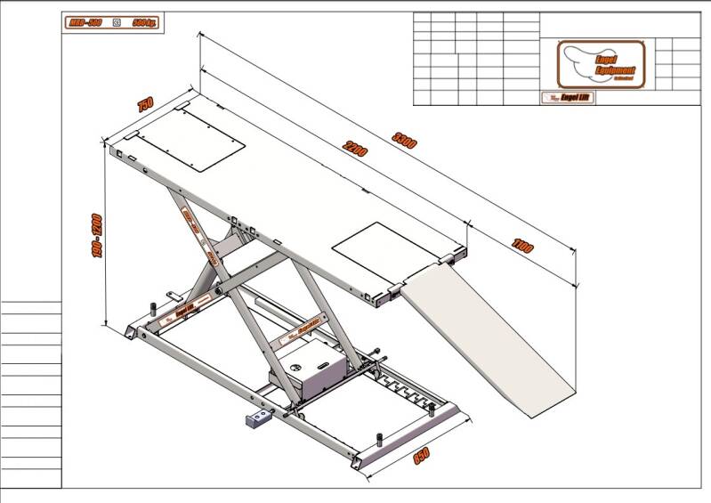 Engellift MRB-500 Plan-2