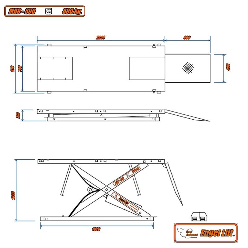Engellift MRB-800:dessin