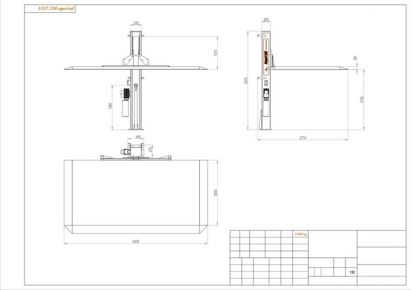 Engellift 1327.210:dessin