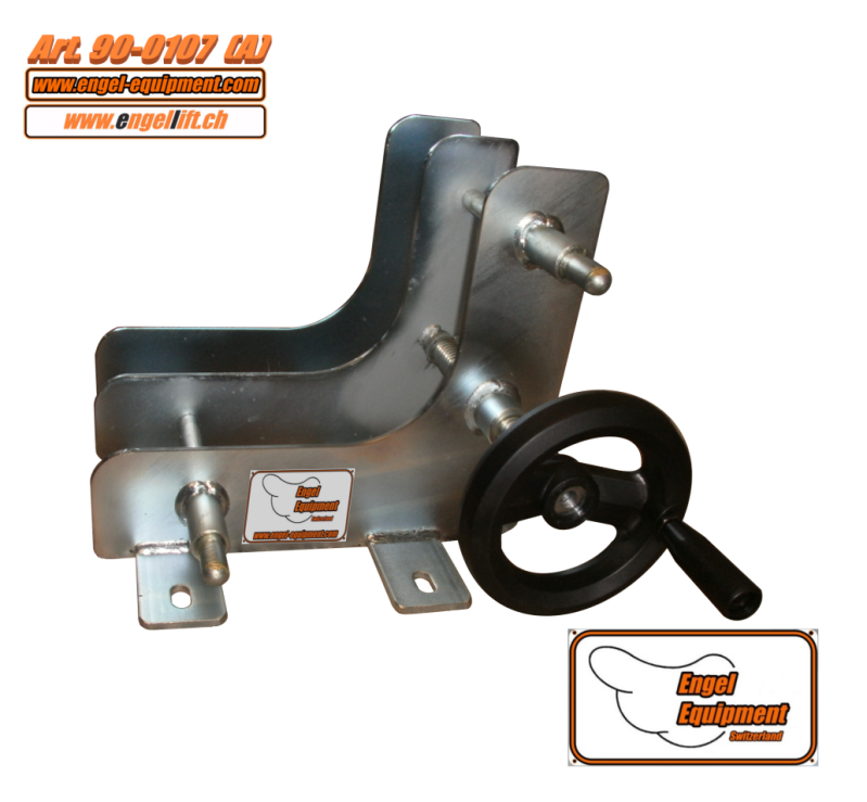 90-0107 : MANIVELLE PINCE DE ROUE, A+B (LIGNES SOLLEVATORI) (2)