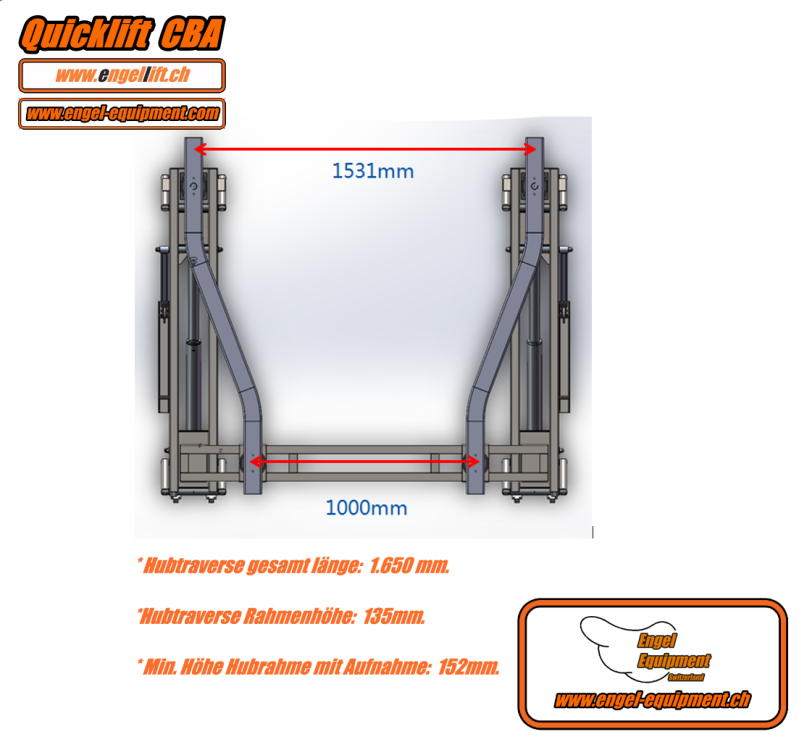 Engellift Quicklift CBA ein vielverwendet beispiel von chaccis aufnahme 