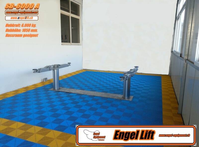 Engellift SB-6000 A, 2-Stempel Wasch Hebebühne , 6.000 kg.