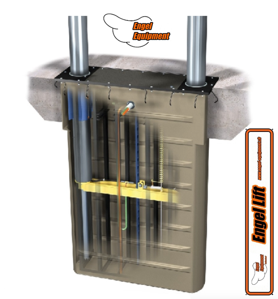 Engellift SB-3500 A ; Ponts élévateurs inférieurs PREMIUM à deux vérins : -3.500 kg,-3