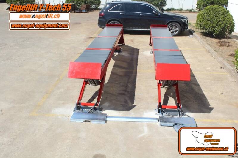 Engellift Y-Tech 55, mit Achsvermessung Fahrbahnen