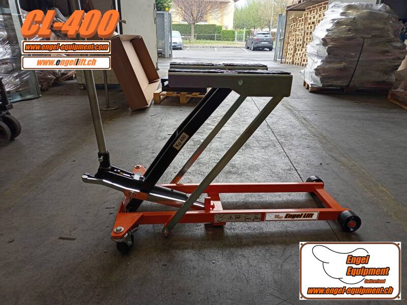 ENGELLIFT CL-400., CRIC MOBILE CUSTOM & CHOPPER, -400 KG. Détails-1