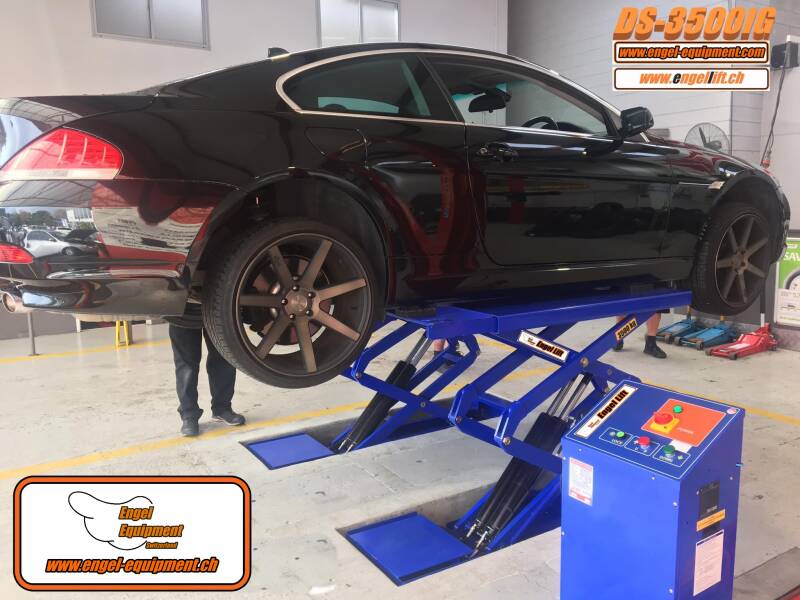 Engellift DS-3500IG Doppel Scheren Hebebühne für Bodenaufbau, 3 ,5 Tonne  