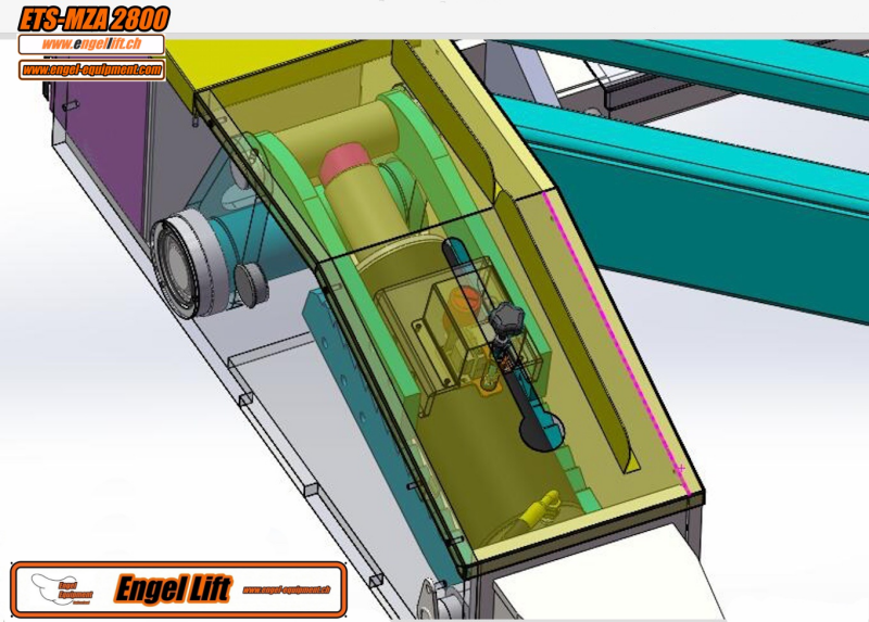 ETS-MZA 2800 ÉLÉVATEUR MOBILE À BRAS DE LEVAGE  -2.800KG. (8)