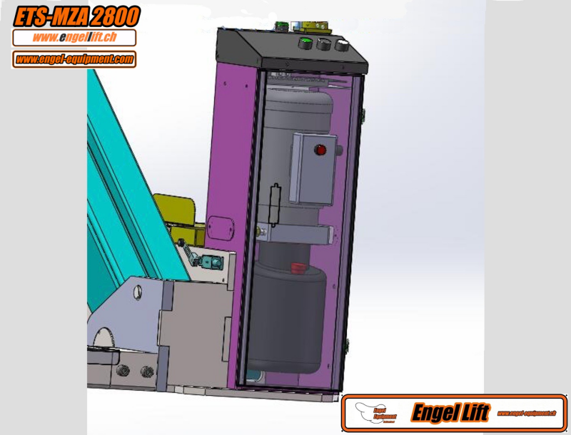 ETS-MZA 2800 ÉLÉVATEUR MOBILE À BRAS DE LEVAGE  -2.800KG. (9)