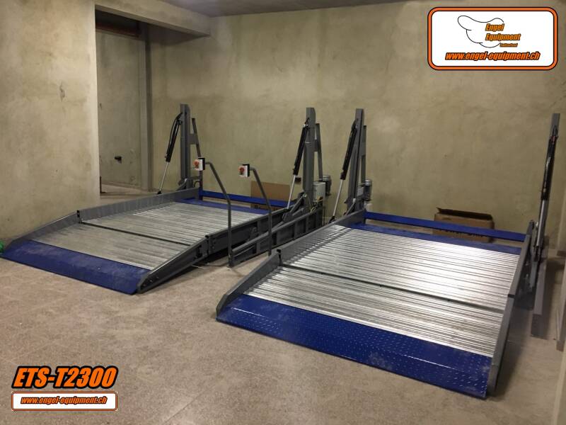 ETS-T2300 : PLATEFORME ÉLÉVATRICE DE PARKING À CISEAUX ARTICULÉE (5)