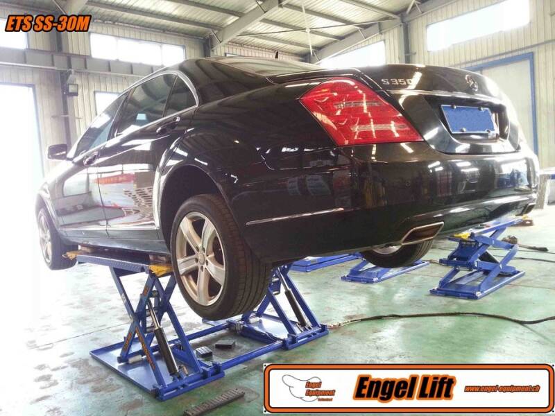 Engellift ETS-SS30M, Mobile Kurzhub Scheren Hbebühne Mobil, 3.000 kg.