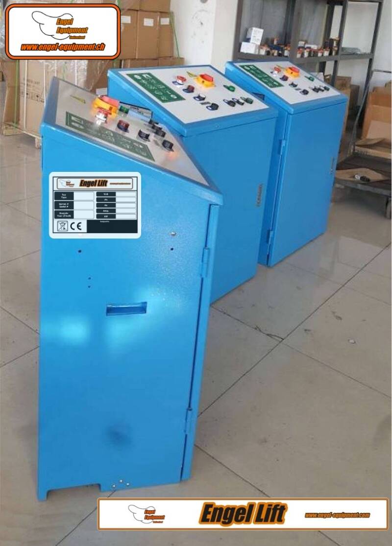 ENGELLIFT HDS-10T :  10.000 KG  SCHEREN HEBEBÜHNE, MIT 2 TER HUBPLATTFORM.   -4