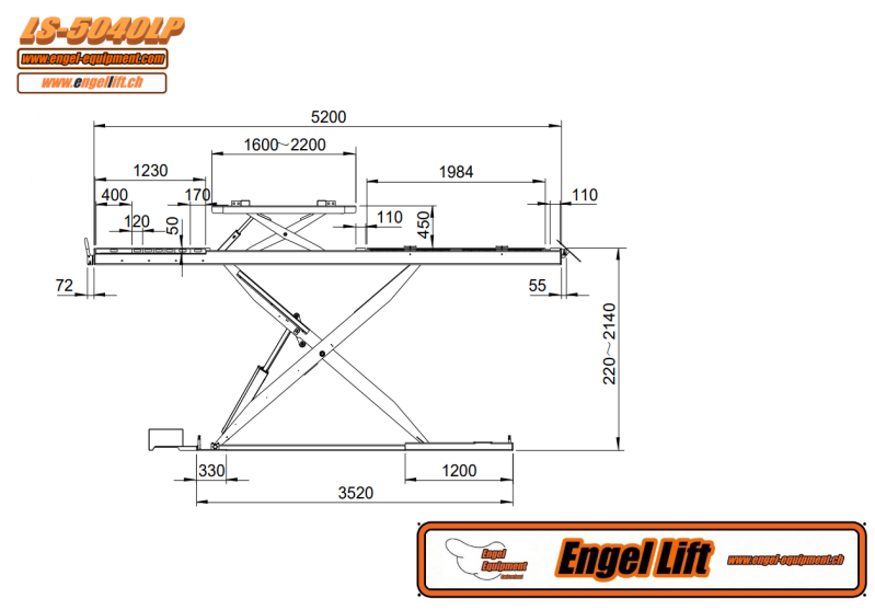 Engellift LS-5040LP Zeichnung-1